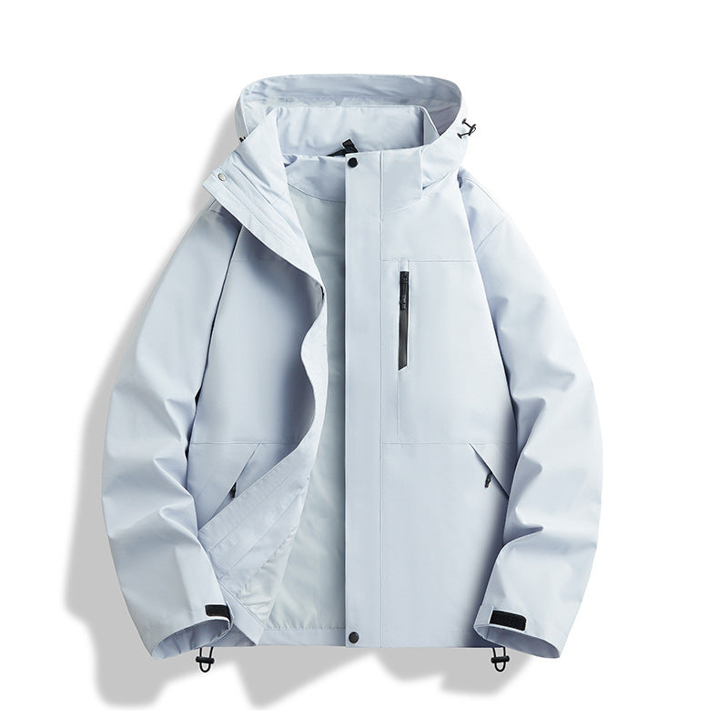 Unisex Four-season Waterproof And Windproof Shell Jacket