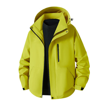 Unisex Four-season Waterproof And Windproof Shell Jacket