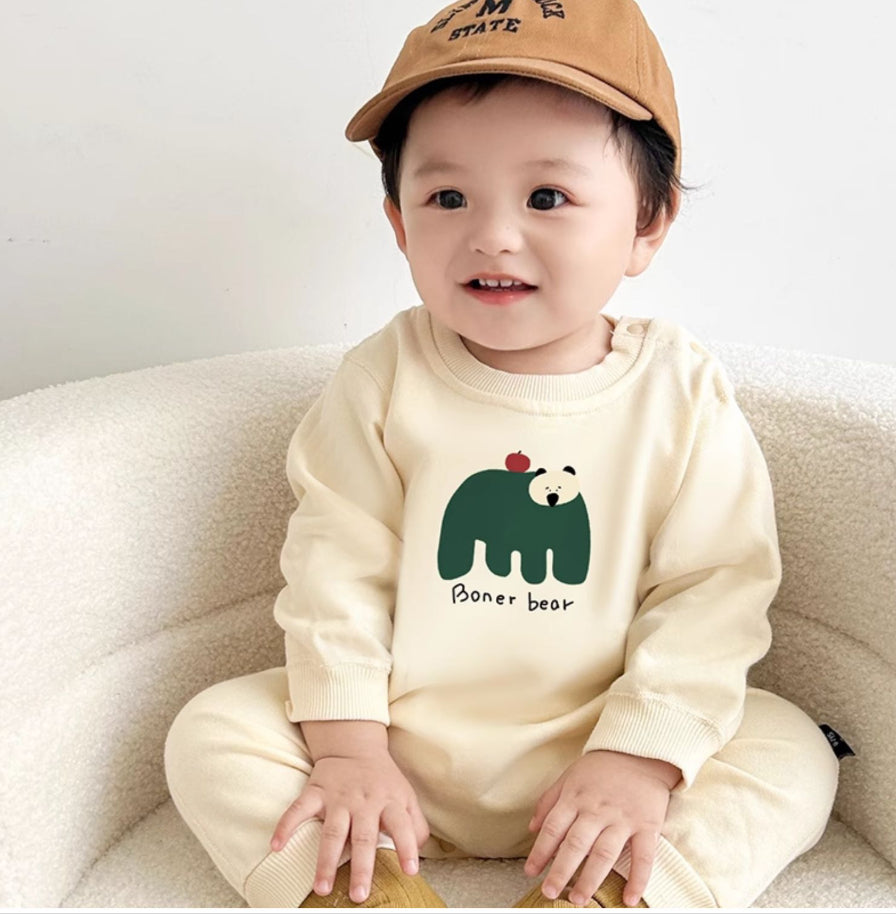 High Quality Family Friendly Autumn Sweatshirts Baby Onesies For Three