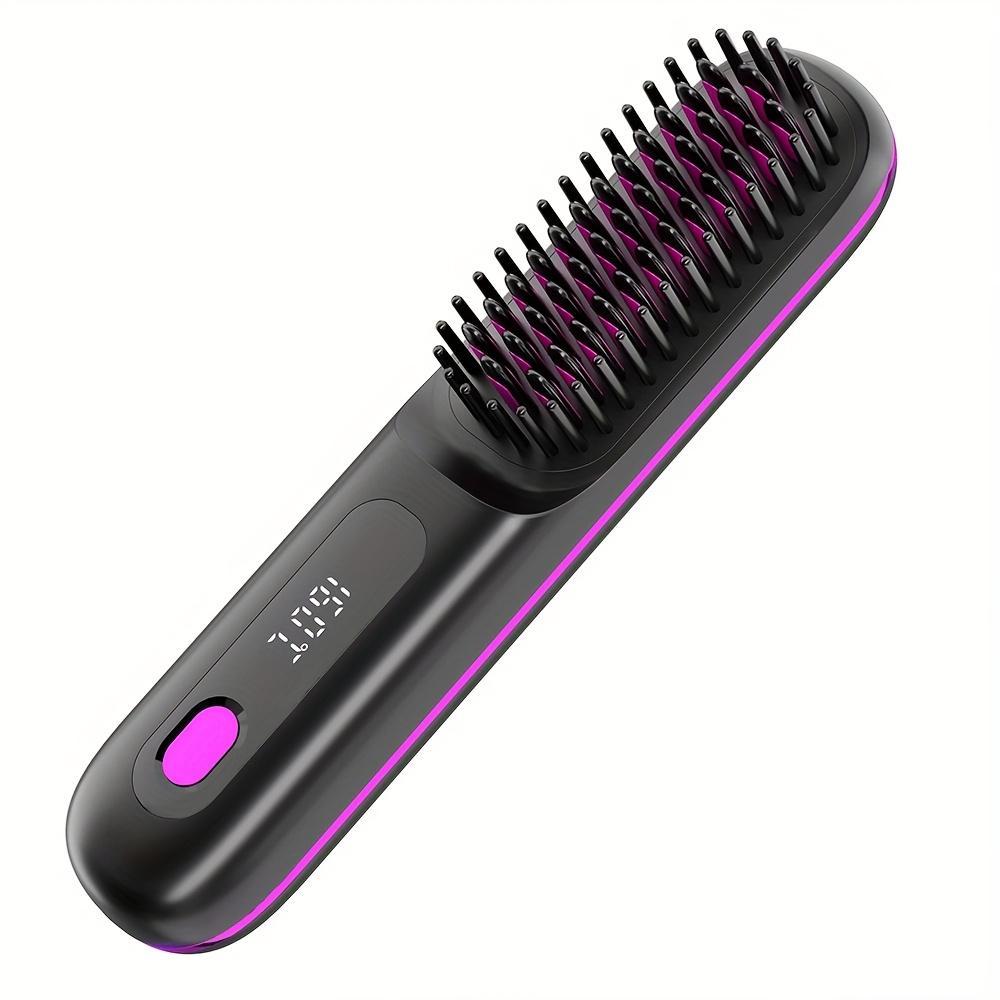 USB Wireless Household Electric Hair Straightening Comb For Both Straightening And Curling Without Damaging Hair