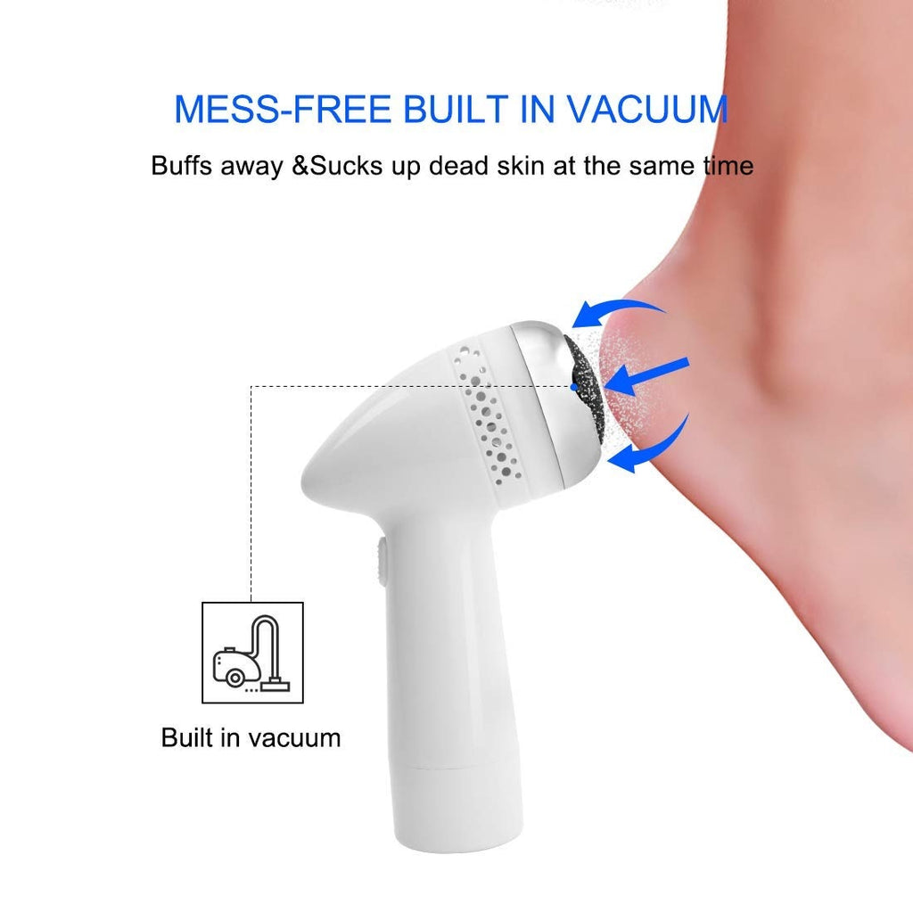 Electric Foot Grinder Vacuum Foot Grinding Machine Exfoliating Dead Skin Callus Remover Foot Care