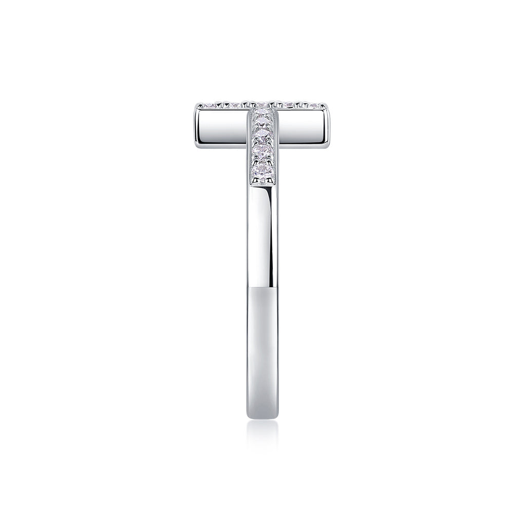Holy Light Cross - A Fashionable And Luxurious Jewelry Piece Set With Moissanite S925 Sterling Silver And Platinum-plated Diamond