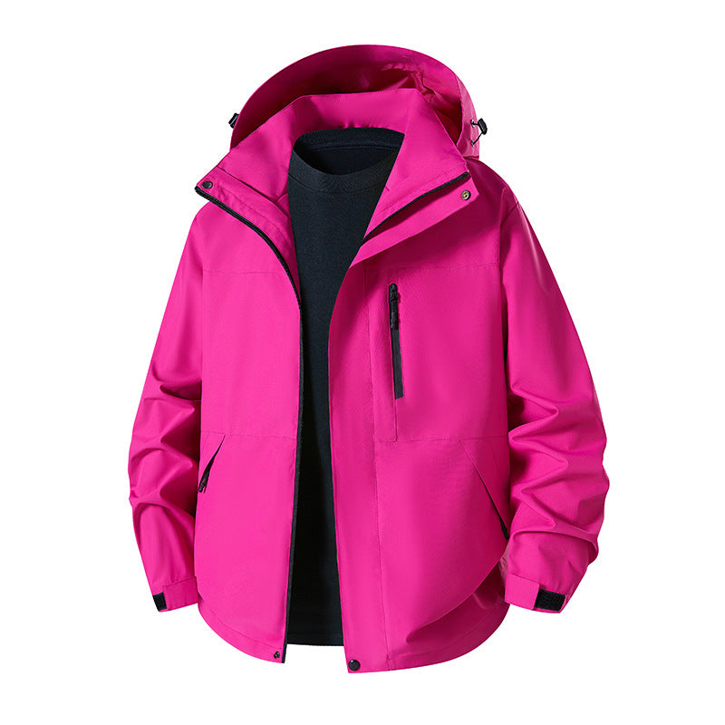 Unisex Four-season Waterproof And Windproof Shell Jacket