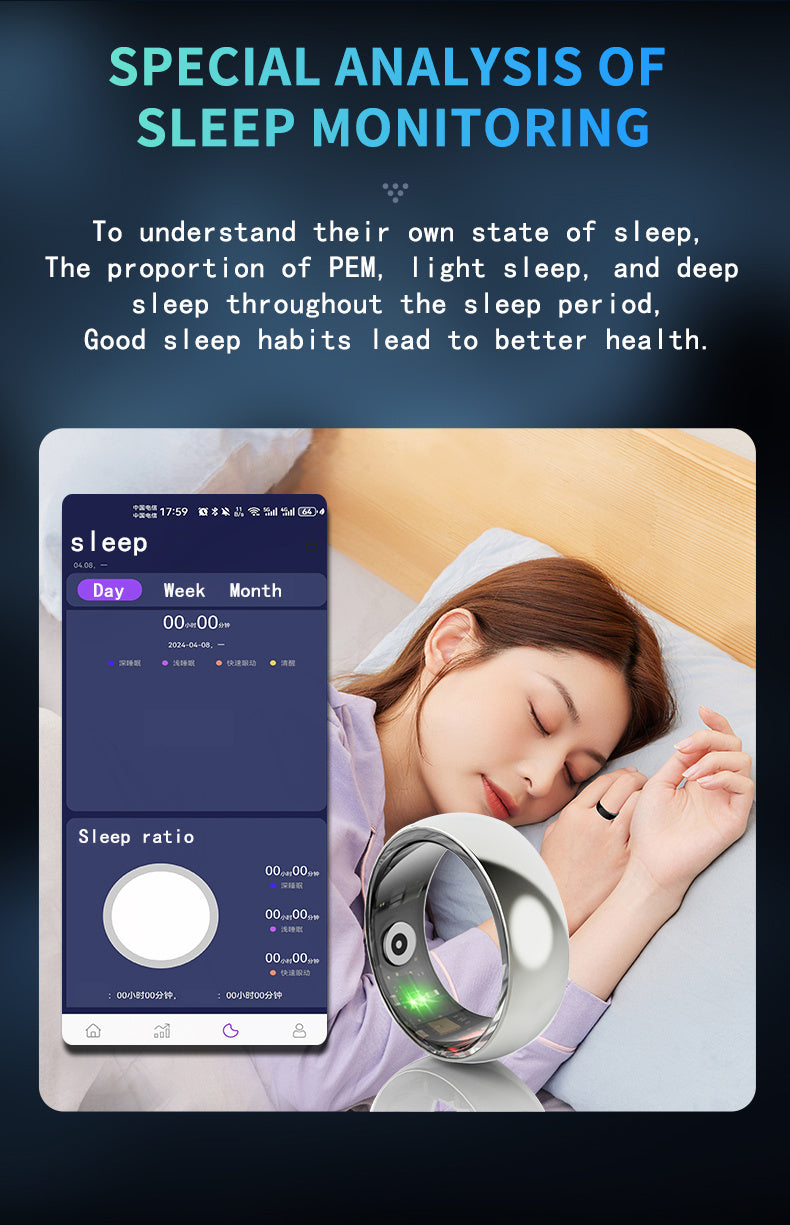 Smart Ring R100 Black