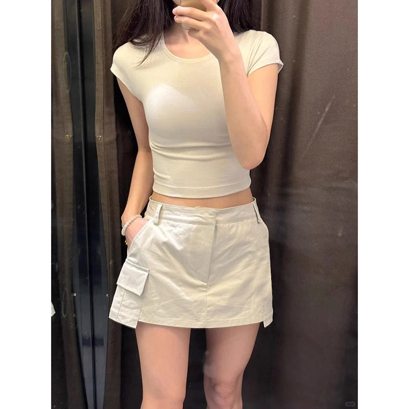 Sweet And Spicy Off-shoulder Cropped Top