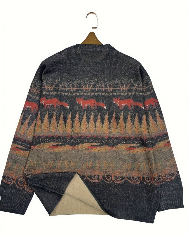 Autumn And Winter Printed Pullover Sweatshirts