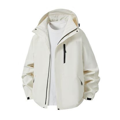 Unisex Four-season Waterproof And Windproof Shell Jacket
