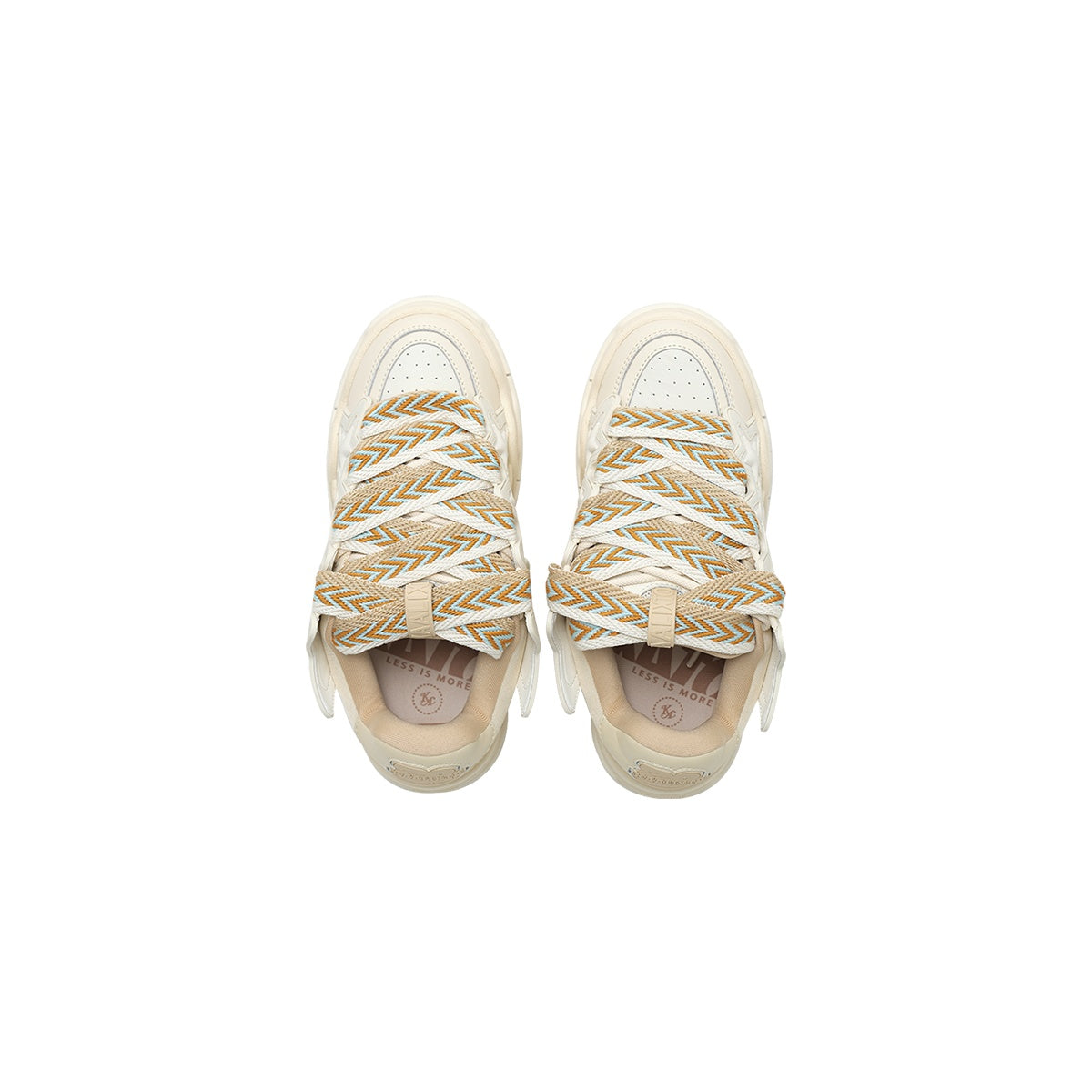 KAALIXTO--Cream Bread Shoes - Unisex